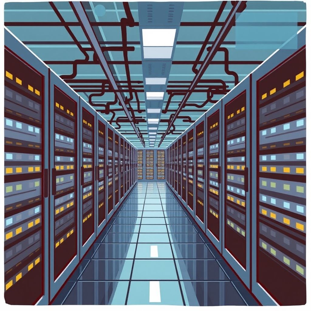 AI-generated illustration: Data Centres Australia projects 3.9 GW Australian data centre capacity by 2030