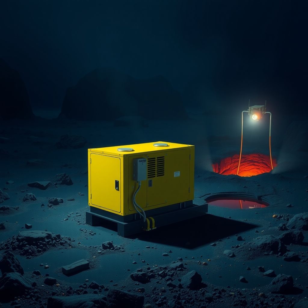 AI-generated illustration: Endurance Energy Generates Subsea Geothermal Power in Oregon Test