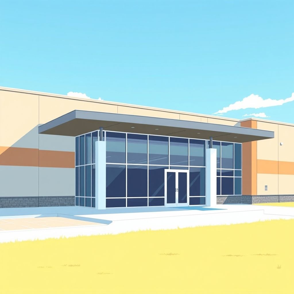 AI-generated illustration: FIMER launches PVS990-2000 central inverter for utility-scale solar