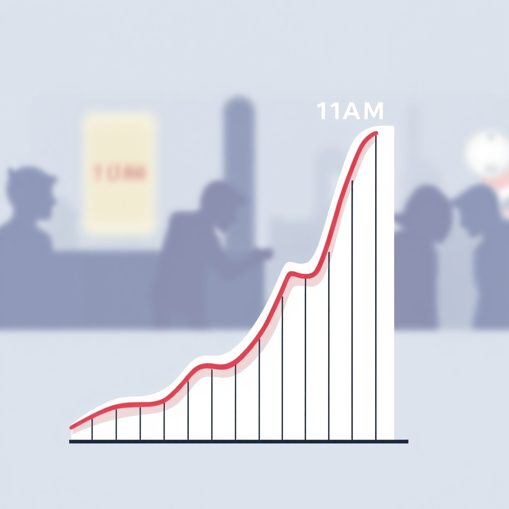 AI-generated illustration: Free midday power offers drive 360 MW NEM demand spike