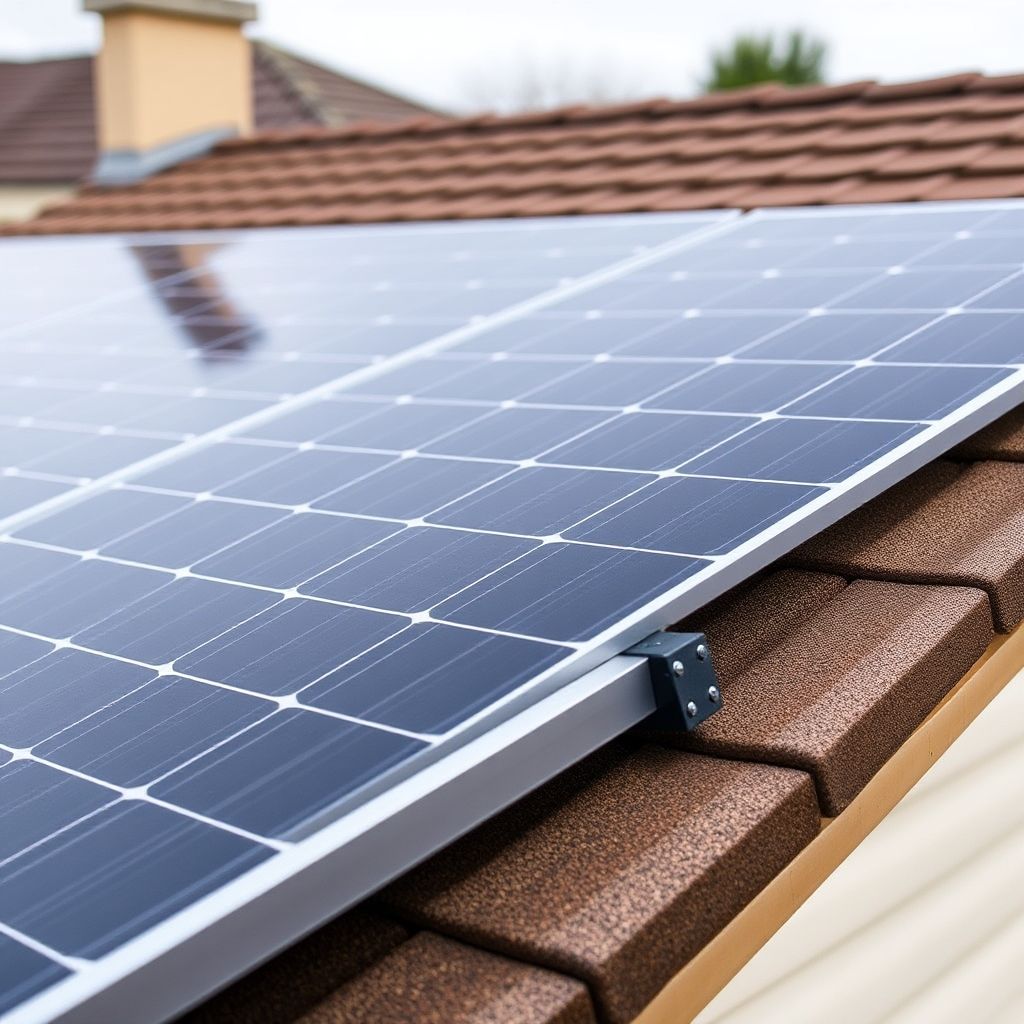 AI-generated illustration: JinkoSolar Launches 510W Tiger Neo 5.0 Module for Premium Residential Rooftops