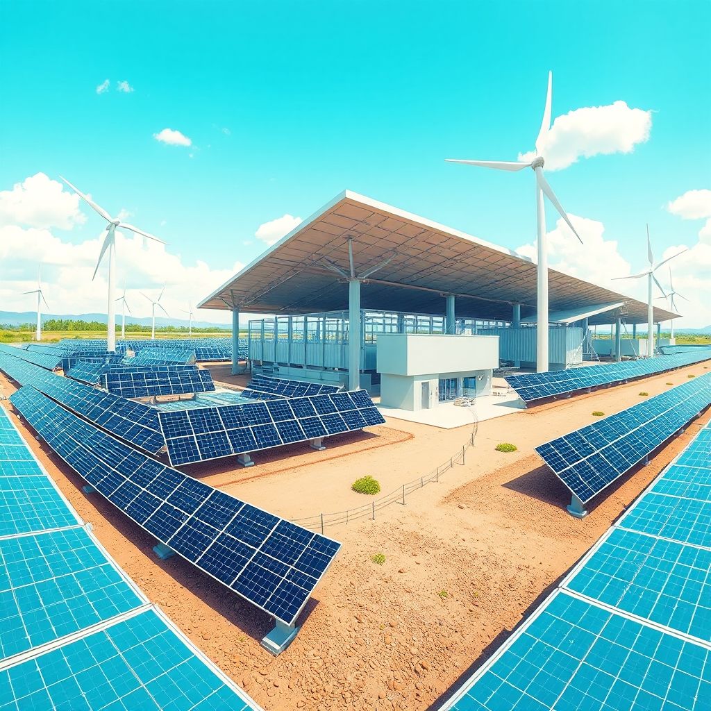 AI-generated illustration: JSW Energy Q2 profit rises 38% on 23% revenue growth
