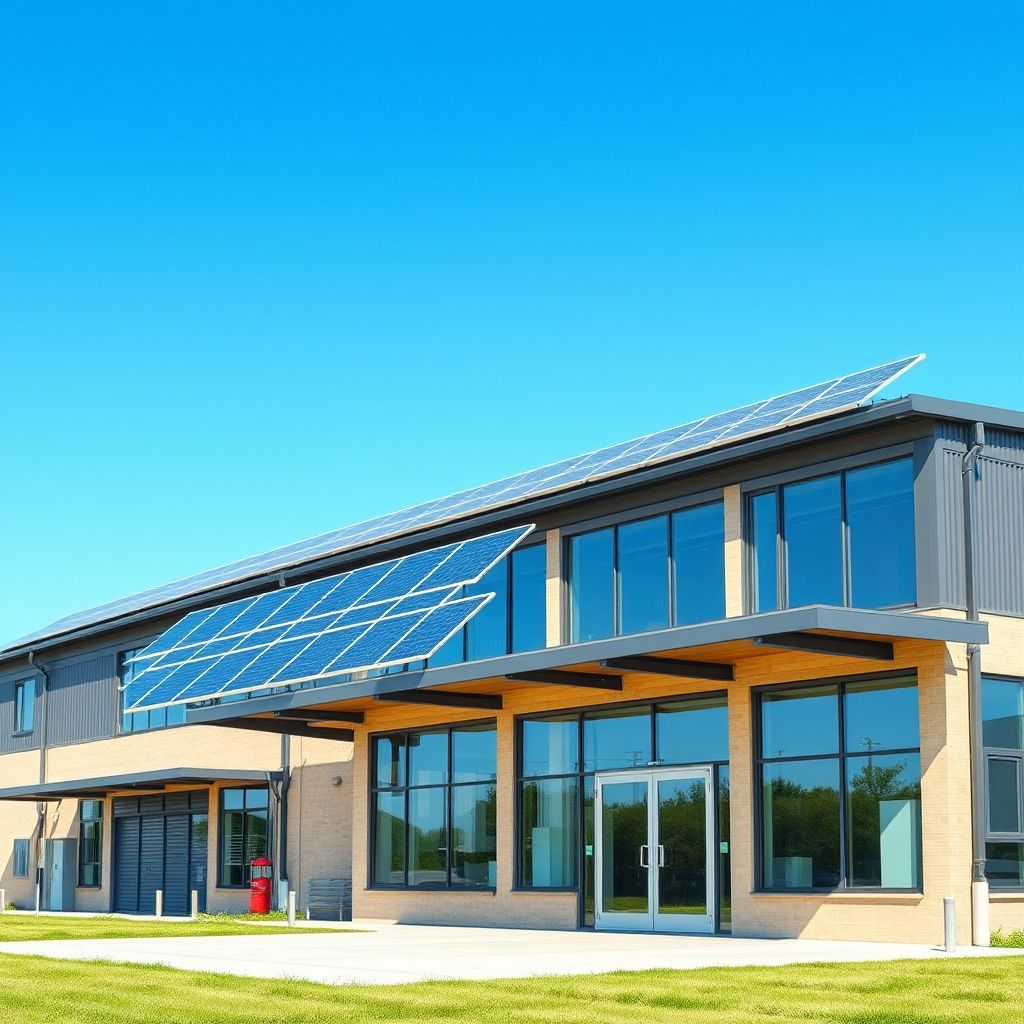 AI-generated illustration: Navitas Solar secures $20 million from responsAbility for cell expansion