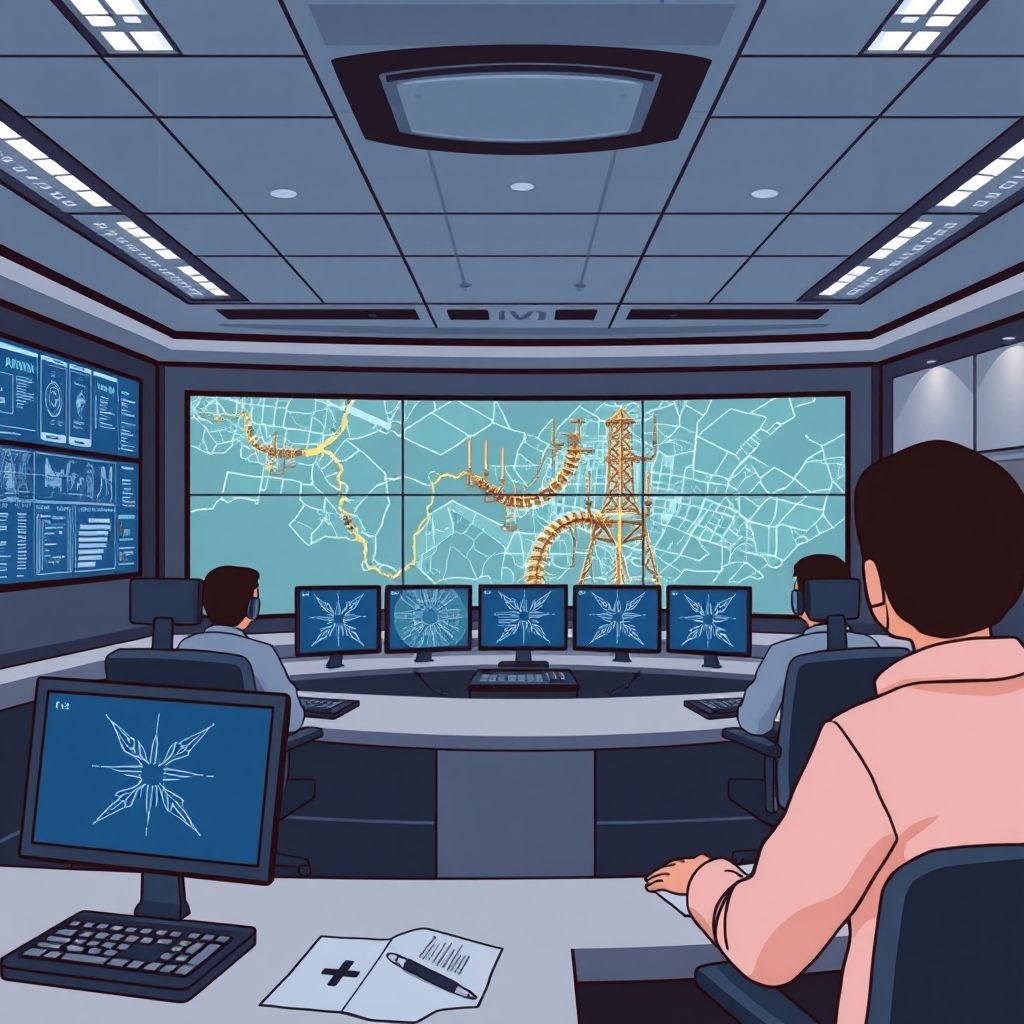 AI-generated illustration: Netze BW Cuts Solar Grid Connection Approval Time to Five Minutes