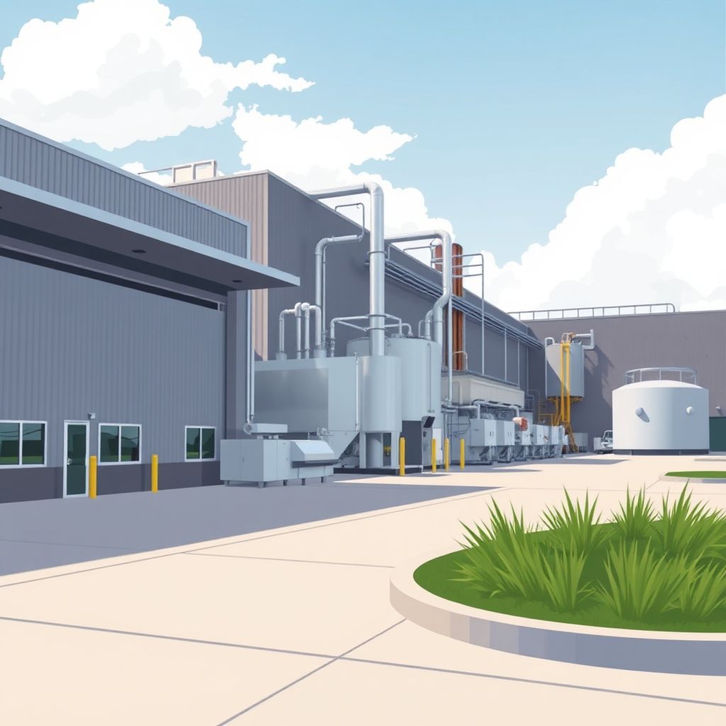 AI-generated illustration: Qcells to launch U.S.-framed residential solar panels by 2026