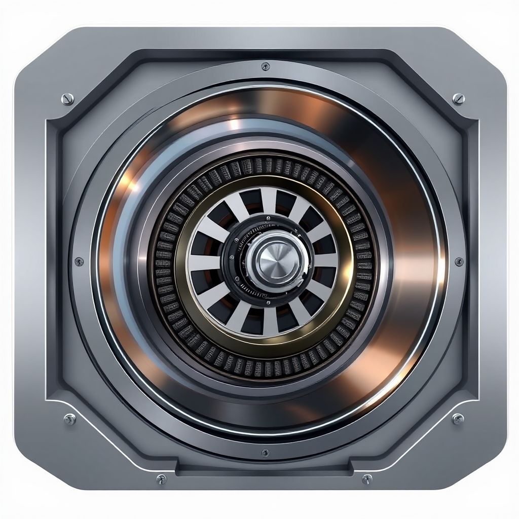 AI-generated illustration: Qnetic Tests 200 kWh Flywheel System in Shanghai Ahead of 2027 Pilot