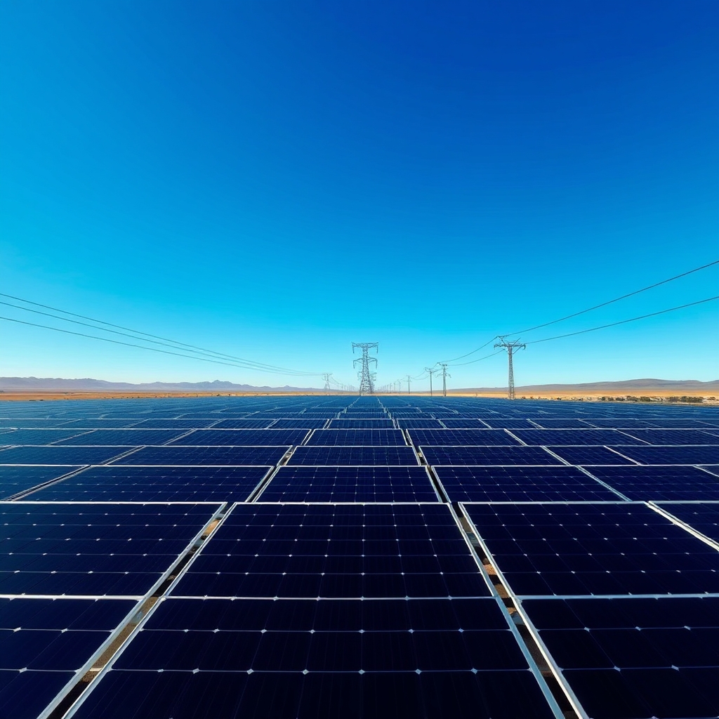 AI-generated illustration: Rajasthan launches DERM system to manage 50 GW distributed renewable capacity