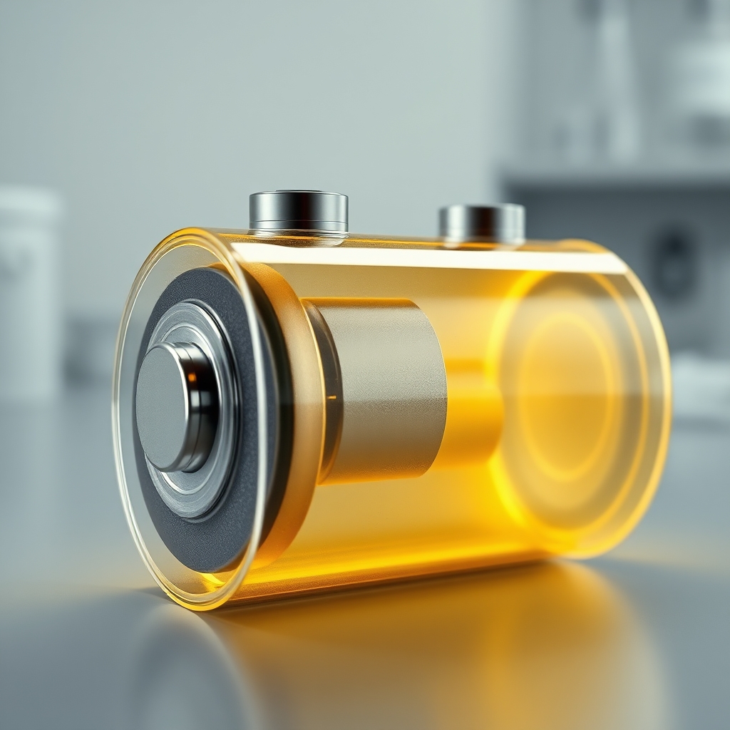 AI-generated illustration: Sodium-ion batteries projected to hit grid parity by 2035