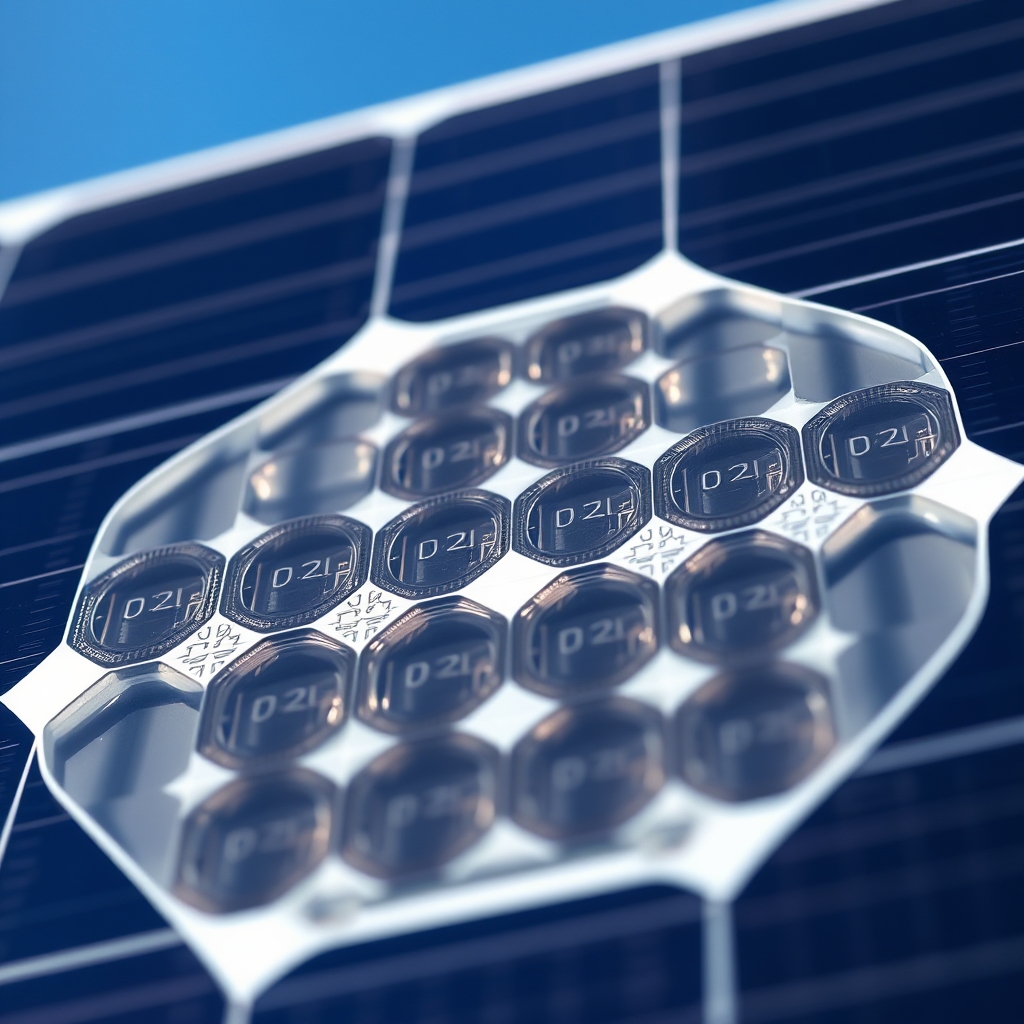 AI-generated illustration: Spanish study finds 15% gap in bifacial PV performance