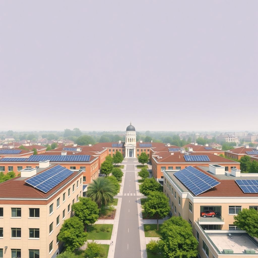 AI-generated illustration: UNSW study finds bushfire smoke cuts solar output by 70% near fires