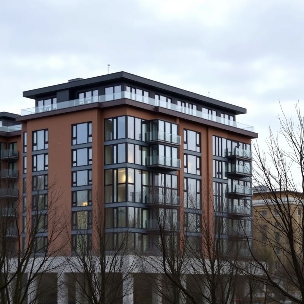 AI-generated illustration: Viridi Installs 3.75-MWh Indoor Battery System at Buffalo Affordable Housing