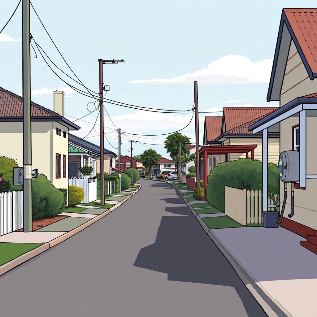 AI-generated illustration: WA offers $2,000 electrification aid as Albany gas network shuts
