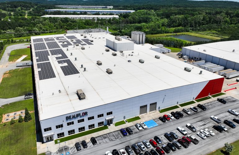 Beauflor USA Launches Largest Atlanta Rooftop Solar Array