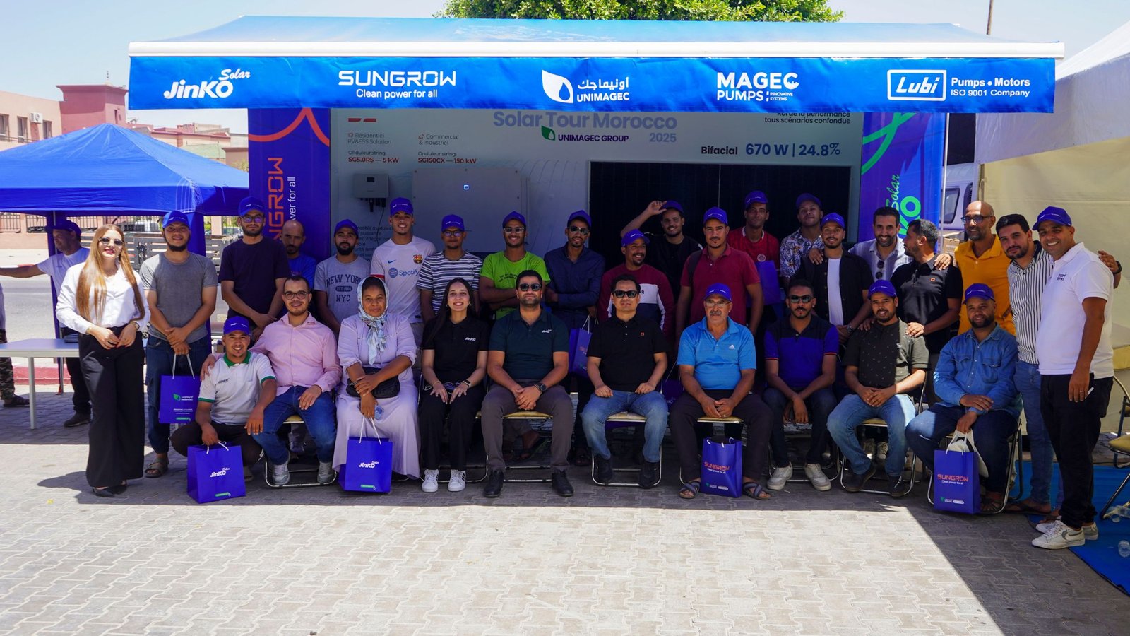 Jinko Solar Tour Boosts Morocco’s Renewable Energy Drive