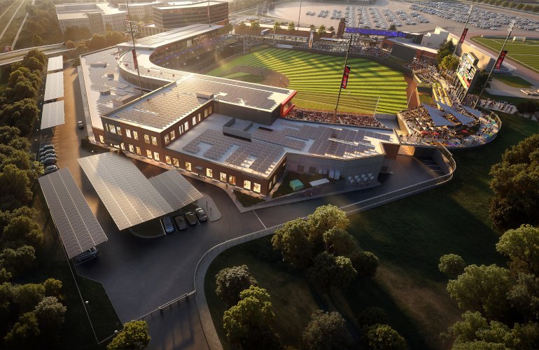 Virginia Ballpark Hits Home Run with 1-MW Solar Installation
