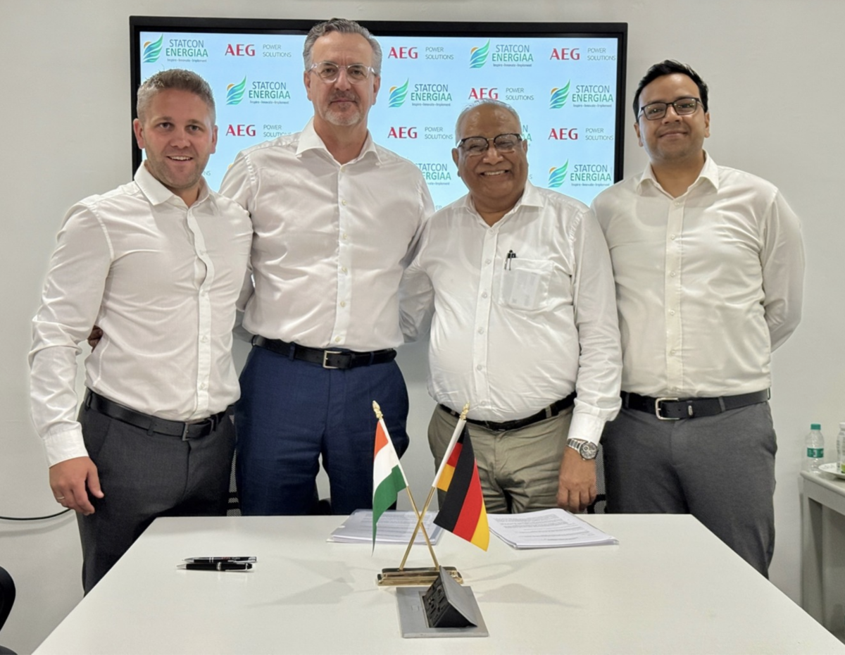 Statcon Energiaa Licenses AEG Tech for Hydrogen Rectifiers in India