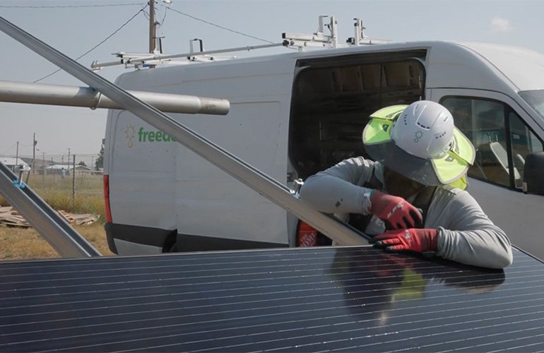 Native-Led Solar Project Powers Montana Buffalo Site Off-Grid