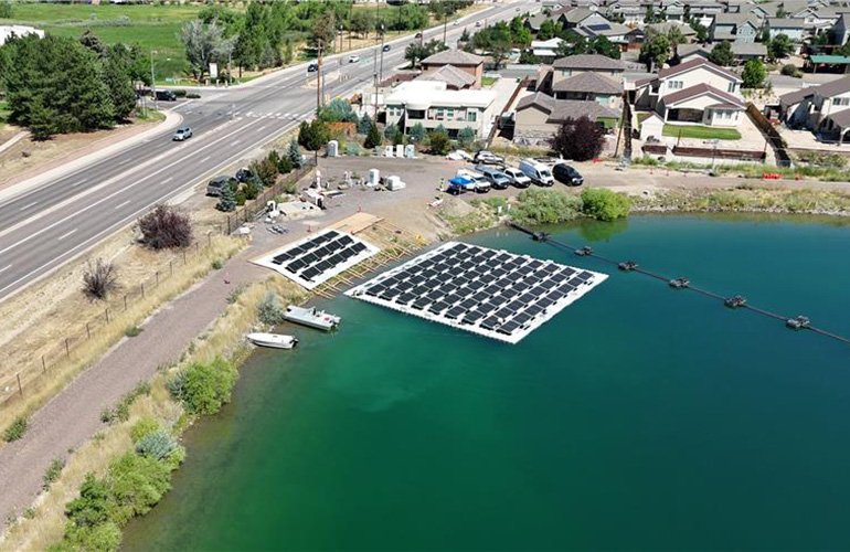 Noria Energy Launches First US Floating Solar Tracker Project in Colorado