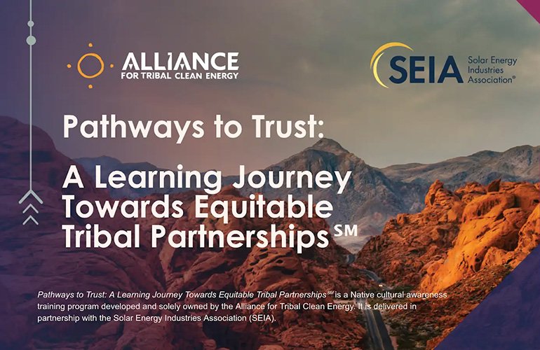 New Guide Fosters Equitable Tribal Partnerships in Solar Development